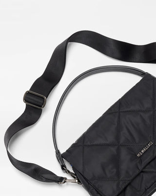 Madison Flap Crossbody - Black