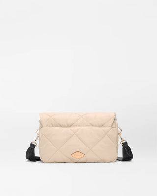 Madison Flap Crossbody - Buff/Black