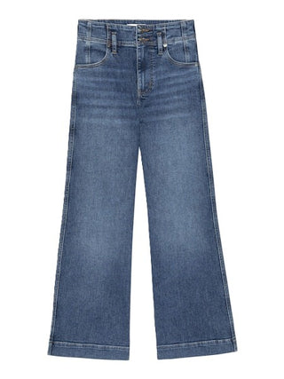 The Seamed Wide Trouser Crop - Charity