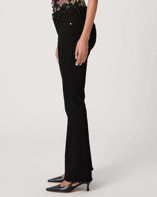 Paige High Rise Laurel Canyon 32" - Black Shadow