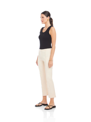 Sigourney Pintuck Pants - Cream