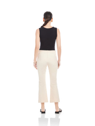 Sigourney Pintuck Pants - Cream