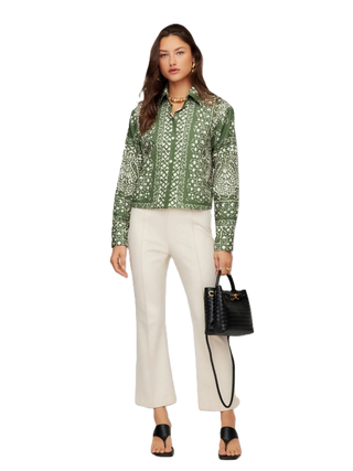 Sigourney Pintuck Pants - Cream