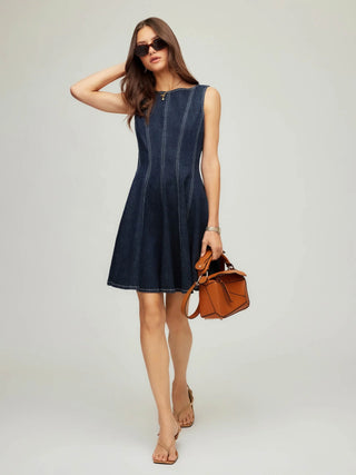 Darla Denim Dress - Indigo