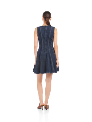 Darla Denim Dress - Indigo