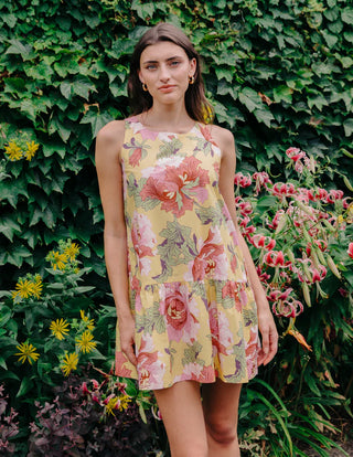 Love The Label - Jasmyn Mini Dress - Liberty Print