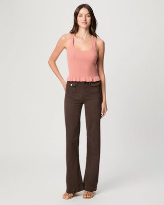 Paige Leenah 32" W/ Mini Patch Pockets - Rich Chocolate