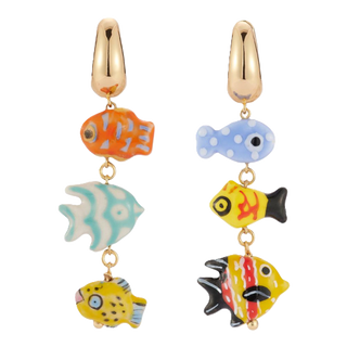 Calista Drop Earrings - Multi