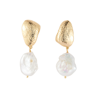 Mignonne Gavigan Gloria Drop Earrings - White Gold