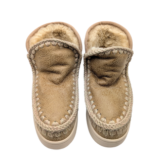 Eskimo Sneaker - Crackled Old Beige