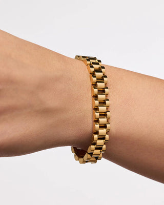 Ana Luisa Ora Watch Strap Bracelet - Gold