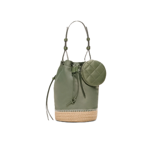 MZ Wallace Waverly Espadrille Bucket - Agave Green
