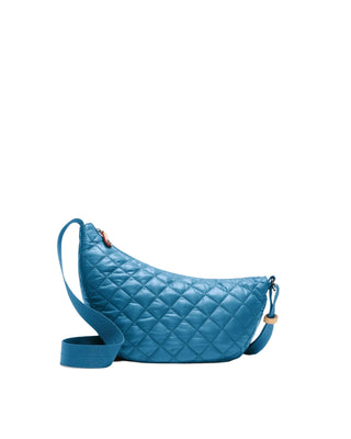MZ Wallace Small Metro Smile Bag - Atlantic Blue