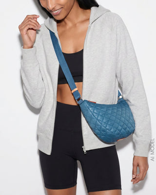 MZ Wallace Small Metro Smile Bag - Atlantic Blue