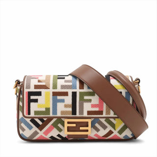 Fendi Medium Embroidered Baguette