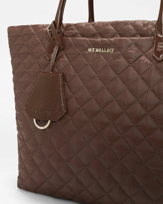 MZ Wallace Medium Tote - Walnut Brown