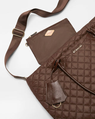 MZ Wallace Medium Tote - Walnut Brown