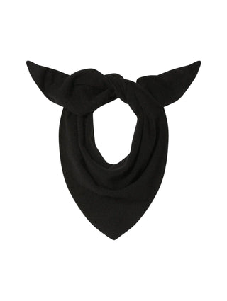 White + Warren Cashmere Neckerchief - Black
