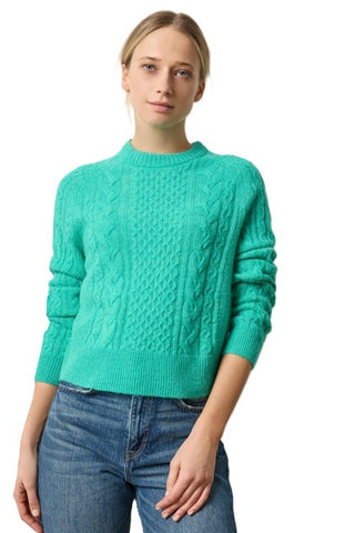 Mixed Stitch Pullover - Cascade