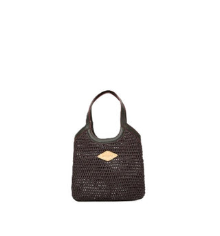 Mini Georgica Tote - Brown Crochet