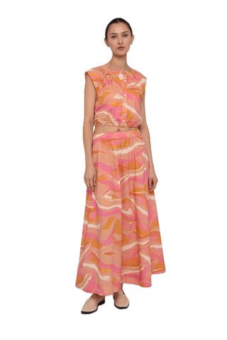 Love The Label - Porto Top - Pink Reverie Print