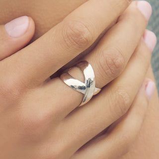 Catalina X Ring - Silver