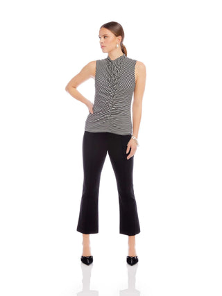 Fifteen Twenty Signourney Pintuck Pants - Black