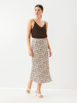 Fifteen Twenty Mia Bias Midi Skirt - Print