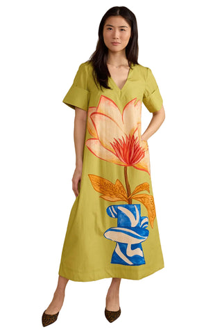 Double A Colin Dress - Lotus