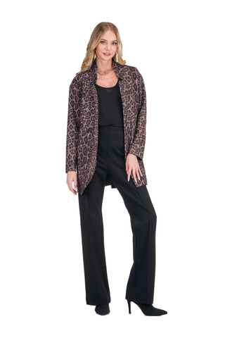 Jade Car Coat - Leopard