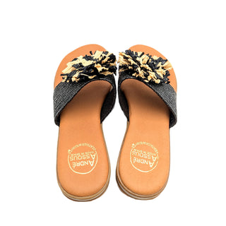 Andre Assous Nara Sandal - Black/Natural