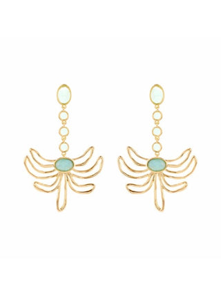Maribel Earrings -Blue