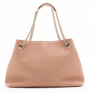 Gucci Beige Soho Chain Tote Medium