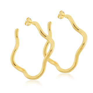 Wiggle Wiggle Hoops - Shiny Gold