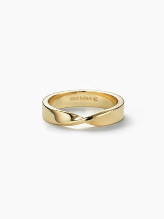 Ana Luisa Eliora Band Ring - Gold