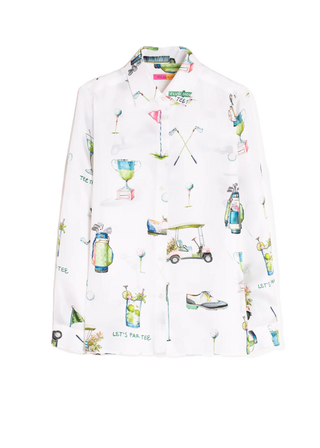 Camisa Blouse - Silk Golf Par Tee
