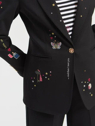 Vilagallo Blazer - Lucky in Love Empbroidery