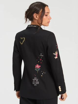 Vilagallo Blazer - Lucky in Love Empbroidery