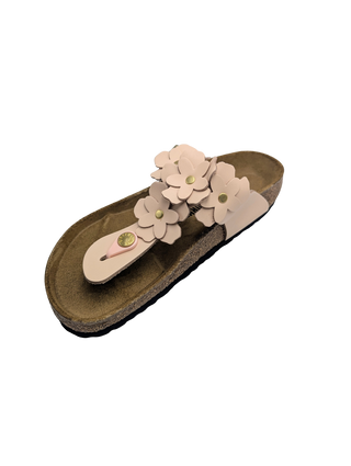 Gizeh Flowers Leather - Light Pink