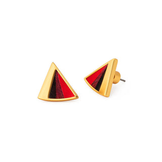 Triangle Stud Earring - Rowan