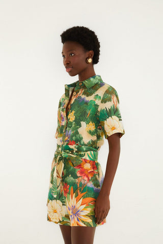 Romper - Oriental Garden Multicolor