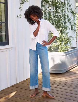 Frank and Eileen Illusion W/ Hem - 2013 Medium Washed Denim