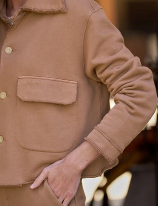 Frank and Eileen Rowan Button-Up Jacket - Chai