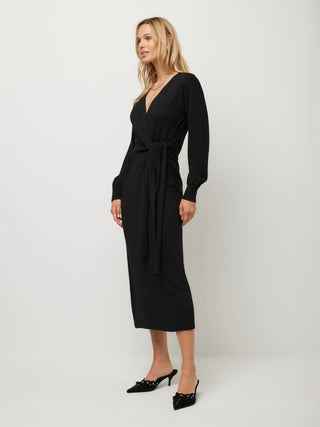 Fifteen Twenty Raya Sweater Dress - Black
