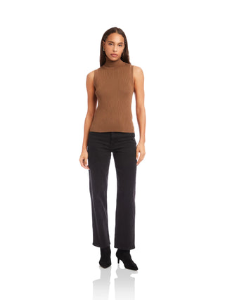 Kelli Turtleneck Sweater - Mocha