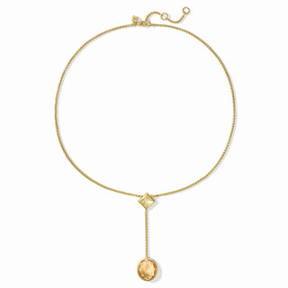 Julie Vos Jolie Lariat Necklace - Multi Stone