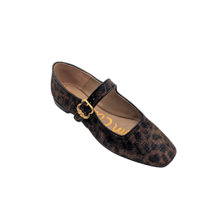 Michaela Flat - Brown Leopard Glitz