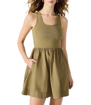 Tottenham Dress - Deep Olive