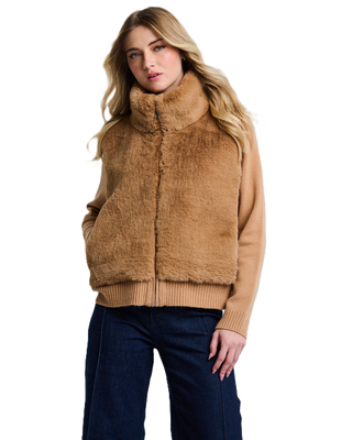 The Teddy Jacket - Camel