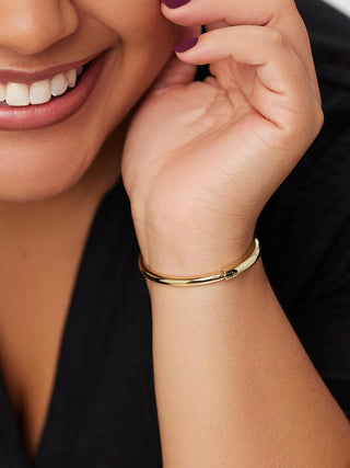 Brynley Bangle Bracelet - Gold